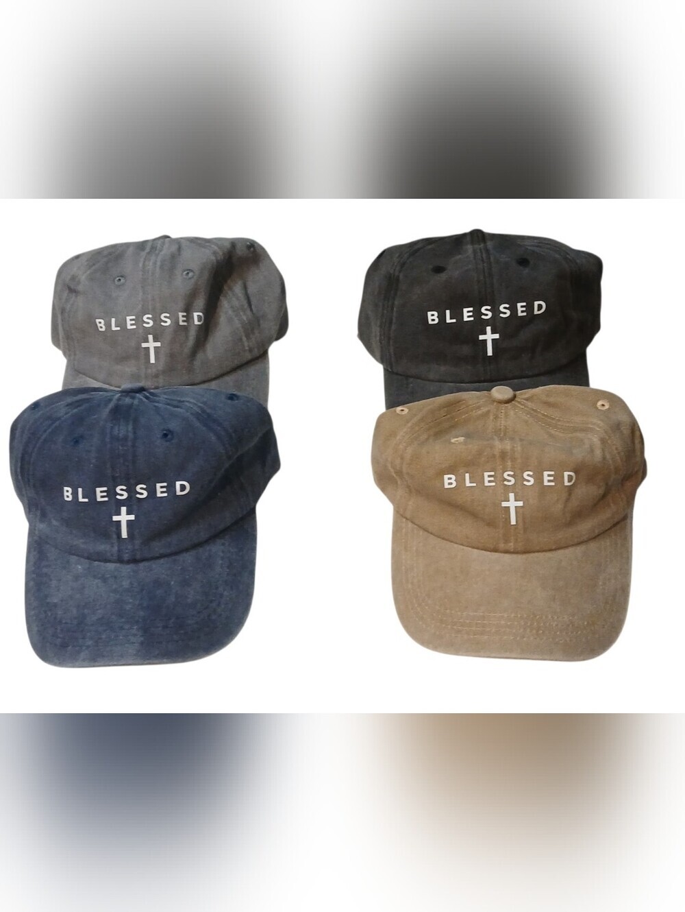 Access Christian Apparel - NWOT, Christian Baseball Cap, BLESSED Across...